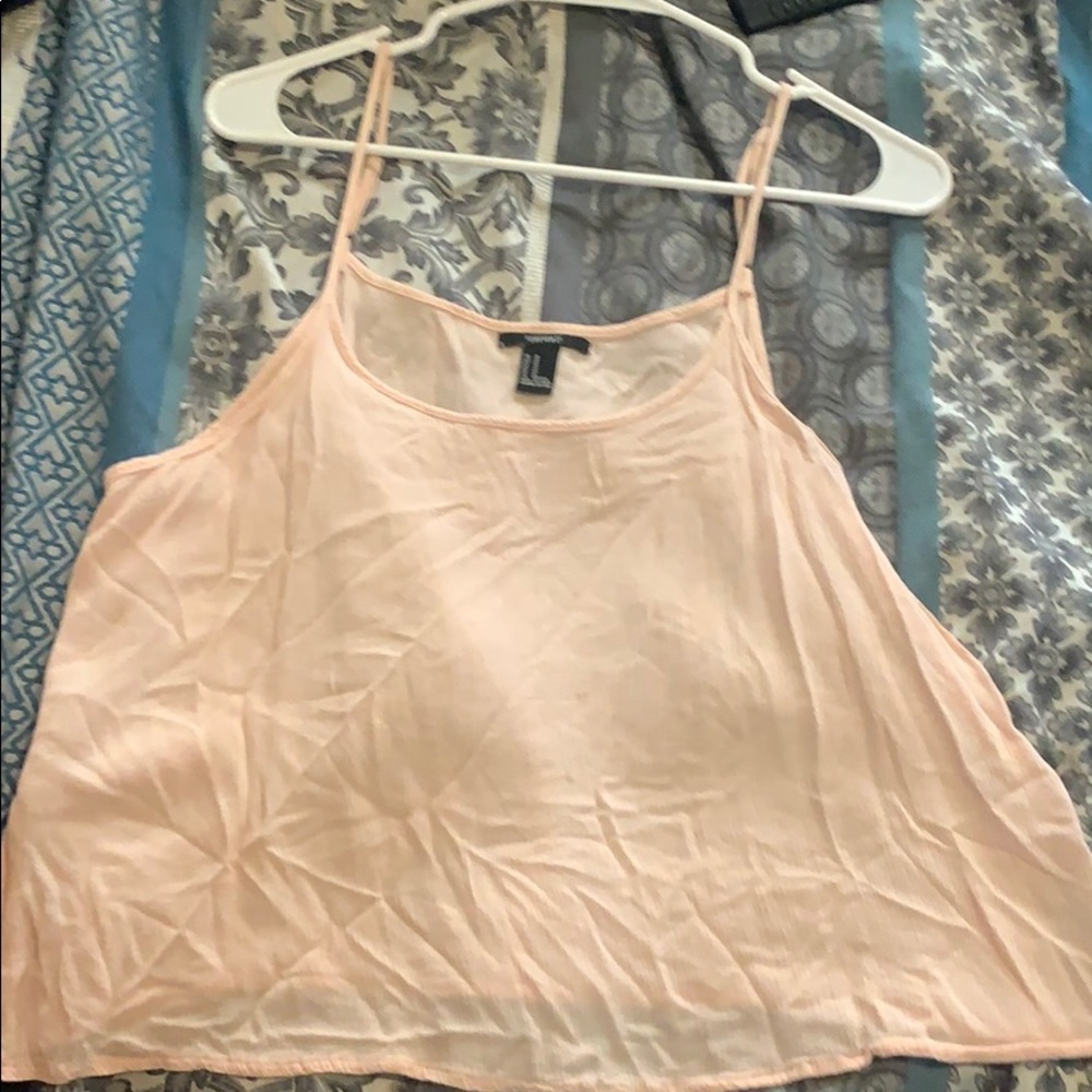 Spaghetti flowy top